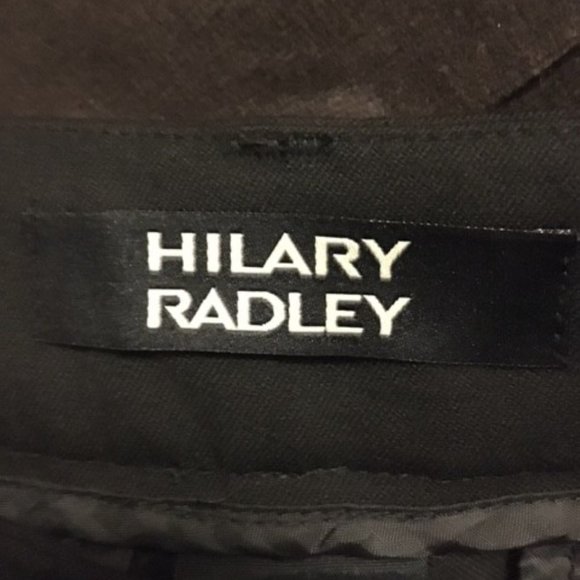Hilary Radley Black Trouser Dress Pants Size 8 - Picture 9 of 9